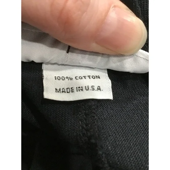 Bryn Walker Wyatt Cotton Knit Crop Lantern Pants XL Black Lagenlook Minimalist - Picture 8 of 9